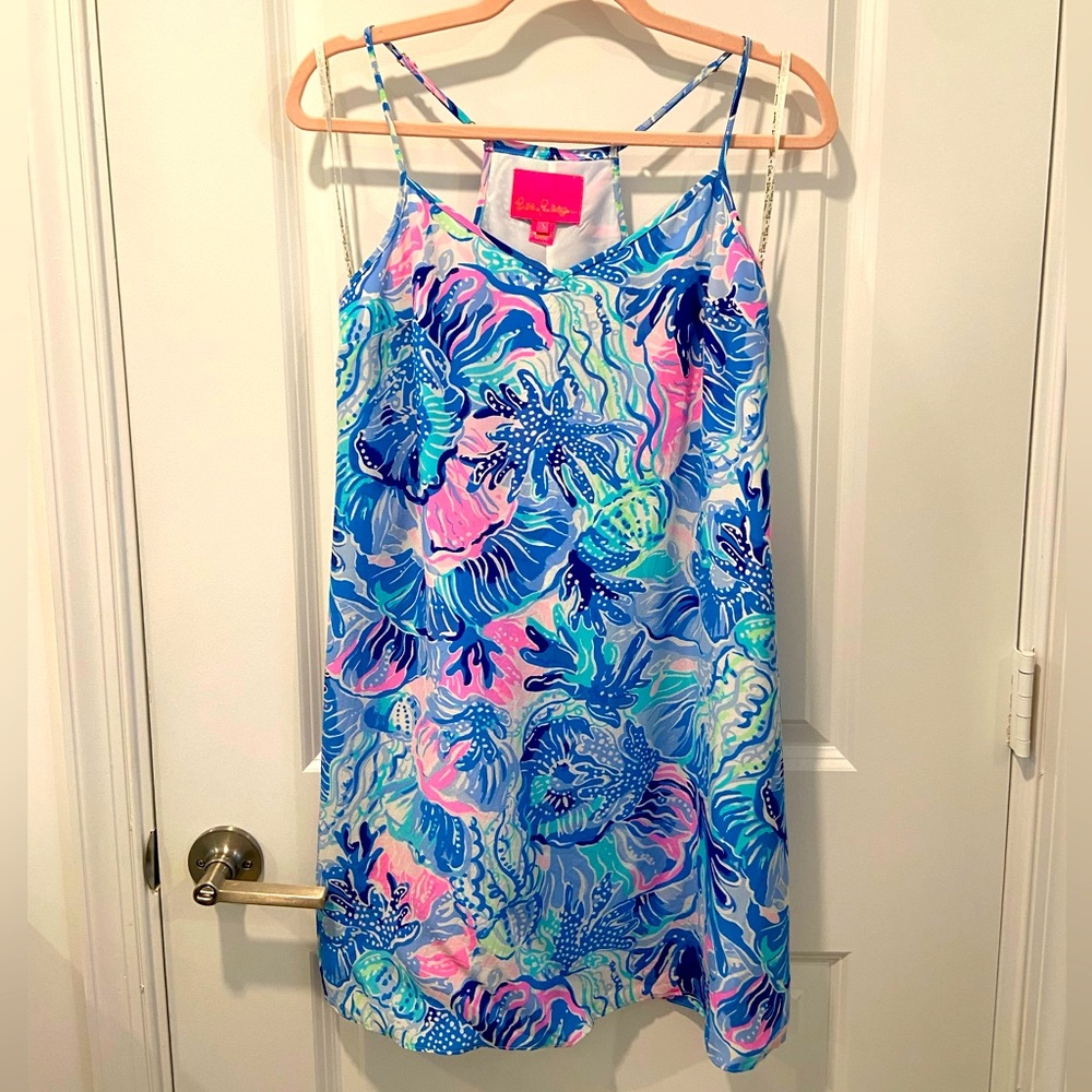 Lilly Pulitzer Strappy Silk Dress
